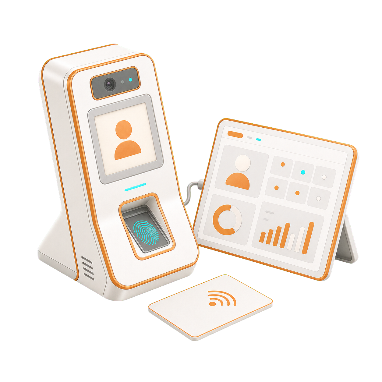 Attendance system terminal and dashboard